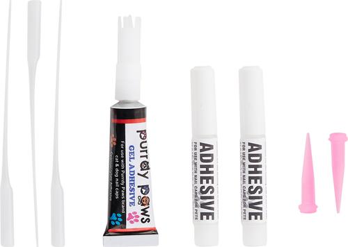 Show full view: Purrdy Paws Soft Dog Nail Caps, 40 count, X-Large, Clear slide 3 of 12