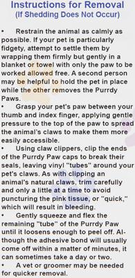 Show full view: Purrdy Paws Soft Dog Nail Caps, 40 count, X-Large, Clear slide 5 of 12