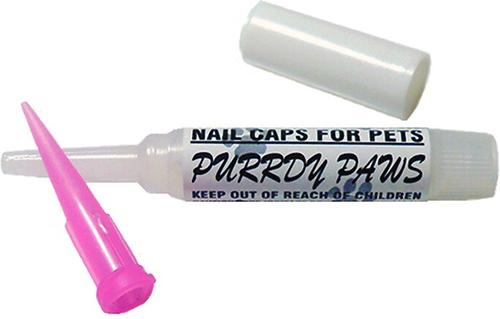 Show full view: Purrdy Paws Soft Dog Nail Caps, Black, X-Large, 20 count slide 7 of 12