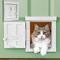 Show in main carousel: Purrfect Portal Beacon Hill Plastic Interior Dog & Cat Door, White, Large slide 1 of 8