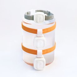 PurrSong LavvieTAG Health Fitness Tracker Cat ID Tag with Strap, 3 count