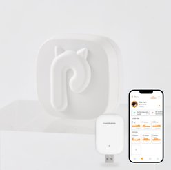 PurrSong LavvieTAG & Scanner Health Fitness Tracker Cat ID Tag, 1 count