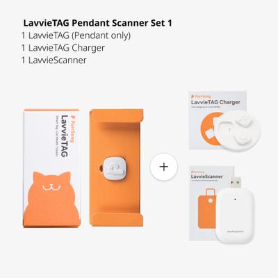 Show full view: PurrSong LavvieTAG & Scanner Health Fitness Tracker Cat ID Tag, 1 count slide 2 of 7