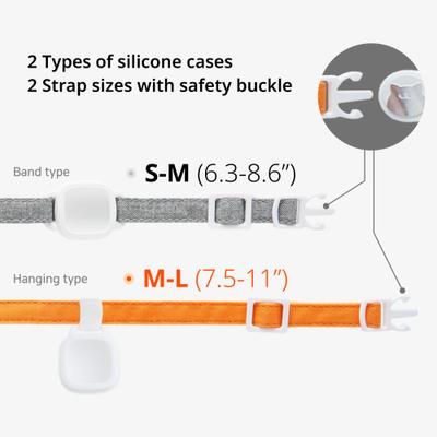 Show full view: PurrSong LavvieTAG & Scanner Health Fitness Tracker Cat ID Tag with Strap, 1 count slide 3 of 8