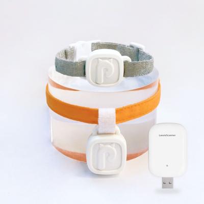 Show full view: PurrSong LavvieTAG & Scanner Health Fitness Tracker Cat ID Tag with Strap, 2 count slide 1 of 8