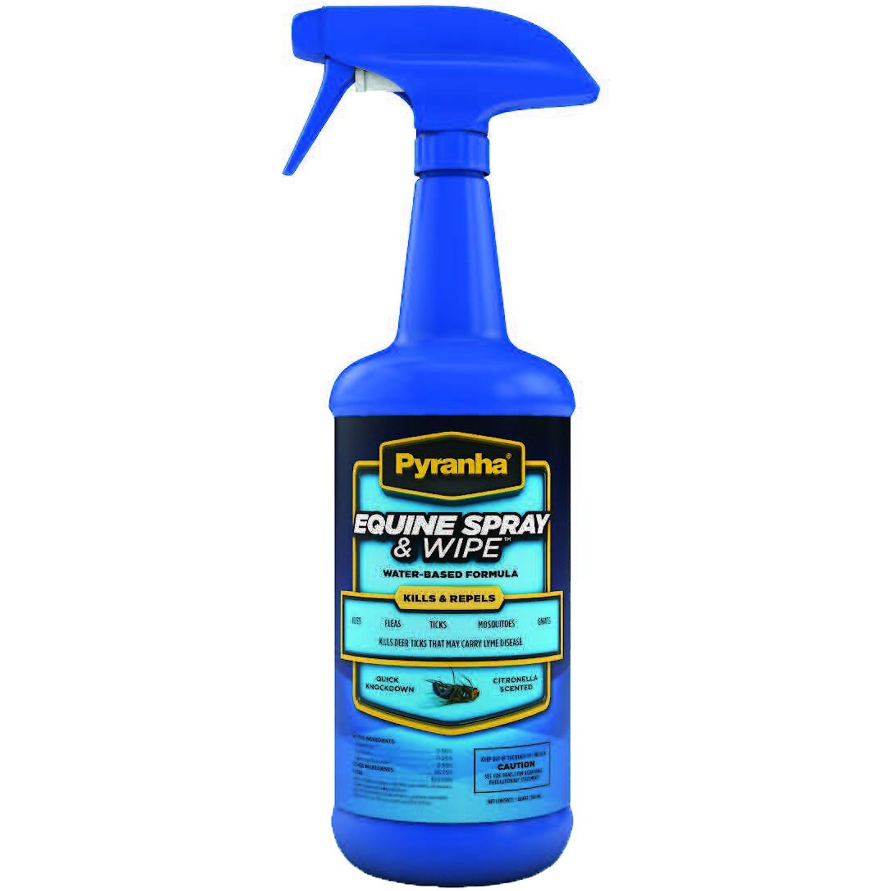 Pyranha Equine Spray & Wipe Insect Horse Repellent, 32-fl oz bottle
