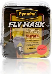 Pyranha Horse Fly Mask with Ears, 26-in