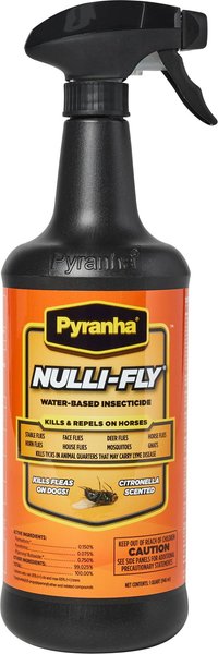 Show full view: Pyranha Nulli-Fly Horse Insecticide Spray, 32-fl oz bottle slide 1 of 3