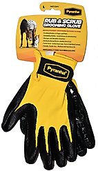 Pyranha Rub & Scrub Grooming Horse Glove, Medium