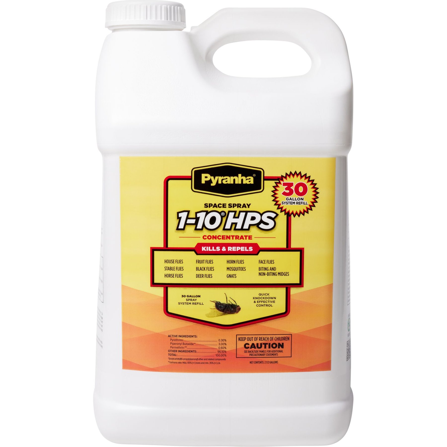 Pyranha Space Spray 1-10 Concentrate System, 2.5-gal bottle, 4 count