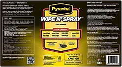 Pyranha Wipe N' Spray Fly Protection Horse Spray, 32-fl oz bottle slide 2 of 3
