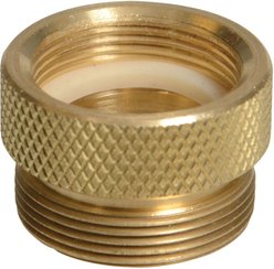 Python Female Brass Adapter for Fish Aquarium, 3/4 x 27-in