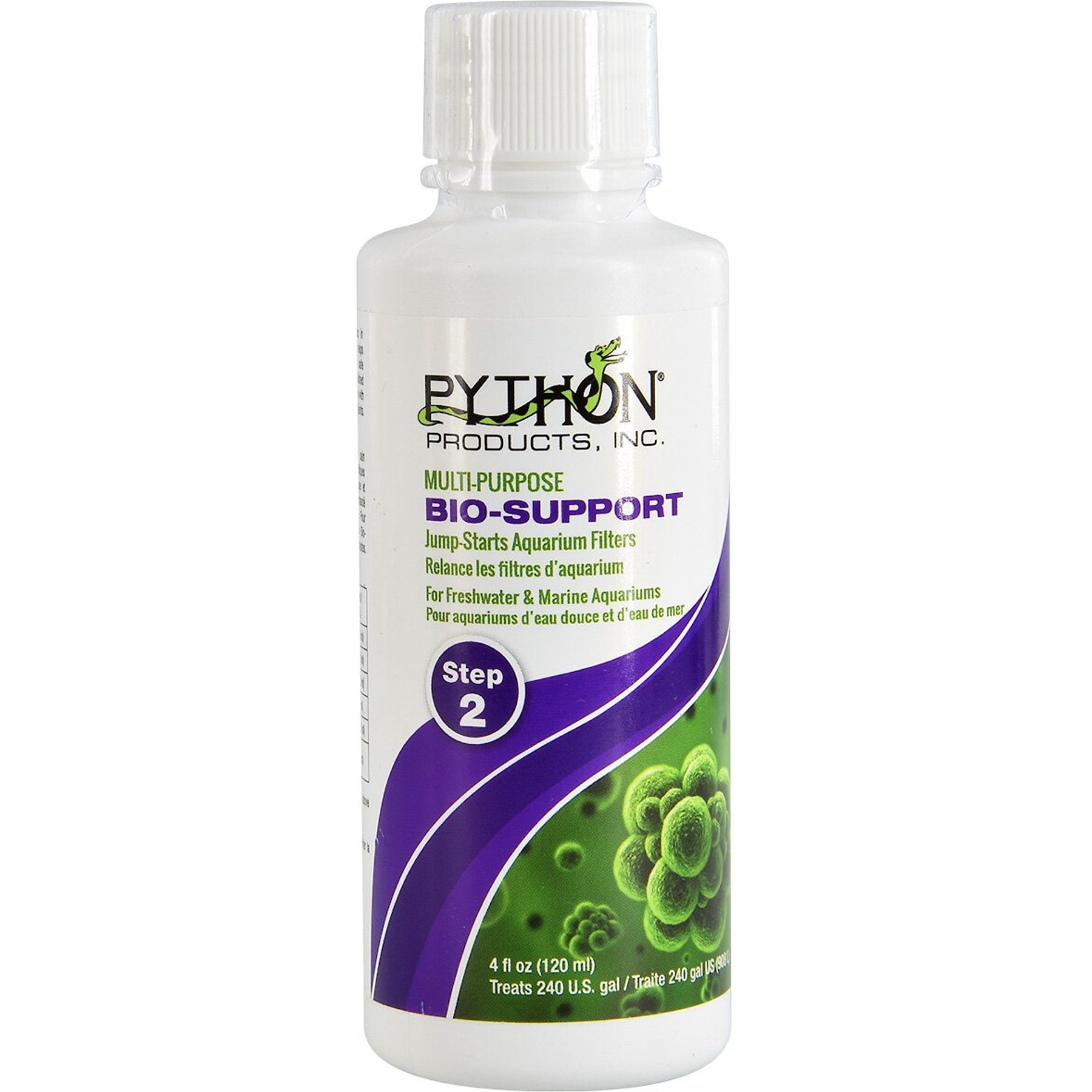 Python Multi Purpose Bio-Support Aquarium Water Care, 4-fl oz bottle