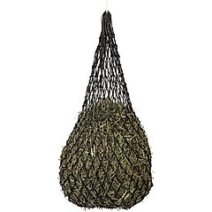 QiK Hay Net Horse Slow Feeder, Black