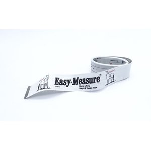 QiK Height & Weight Horse Measuring Tape, White