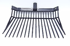 QiK Manure Pitch Fork Replacement Head, Black slide 2 of 3