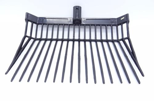 Show full view: QiK Manure Pitch Fork Replacement Head, Black slide 2 of 4