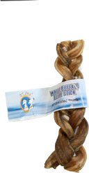 QT Dog 6-in Water Buffalo Braided Bully Stick Dog Chew