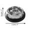 Show in main carousel: QT Dog Brake-Fast Non-Skid Stainless Steel Dog & Cat Bowl, 2-cup slide 2 of 7
