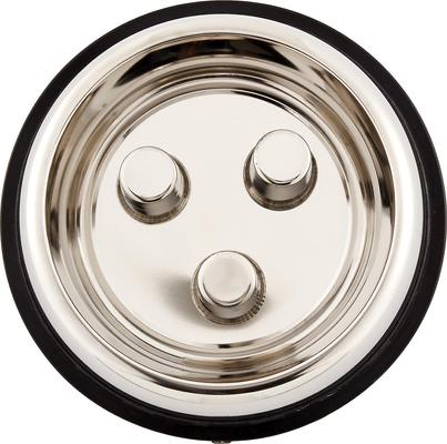 Show full view: QT Dog Brake-Fast Non-Skid Stainless Steel Dog & Cat Bowl, 5-cup slide 6 of 8