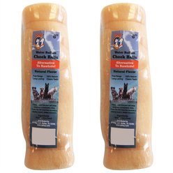 QT Dog Water Buffalo Cheek Roll Dog Treat, 2 count bundle