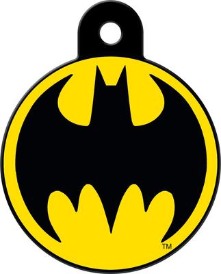 Show full view: Quick-Tag Batman Circle Dog ID Tag slide 1 of 2