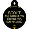 Show in main carousel: Quick-Tag Batman Circle Dog ID Tag slide 2 of 2