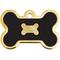 Show in main carousel: Quick-Tag Bone Epoxy Enameled Personalized Dog ID Tag, Black, Large slide 2 of 4