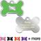 Show in main carousel: Quick-Tag Bone Epoxy Enameled Personalized Dog ID Tag, Neon Green, Large slide 1 of 4