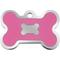 Show in main carousel: Quick-Tag Bone Epoxy Enameled Personalized Dog ID Tag, Pink, Large slide 2 of 4
