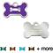 Show in main carousel: Quick-Tag Bone Epoxy Enameled Personalized Dog ID Tag, Purple, Small slide 1 of 4