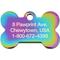 Show in main carousel: Quick-Tag Coated Metal Personalized Dog & Cat ID Tag, Metallic Rainbow, Small Bone slide 3 of 5