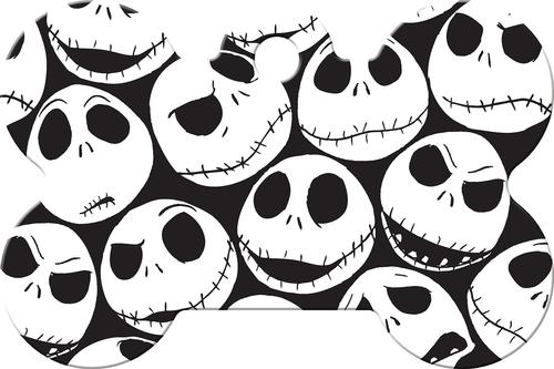 Show full view: Quick-Tag Disney Skellington Bone Personalized Dog ID Tag slide 2 of 5