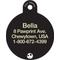 Show in main carousel: Quick-Tag Disney Skellington Circle Personalized Dog & Cat ID Tag slide 4 of 6