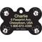 Show in main carousel: Quick-Tag Disney's Mickey Mouse Bone Personalized Dog ID Tag, Black slide 3 of 4