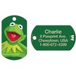 Quick-Tag Disney's Muppets Kermit Circle Personalized Dog & Cat ID Tag