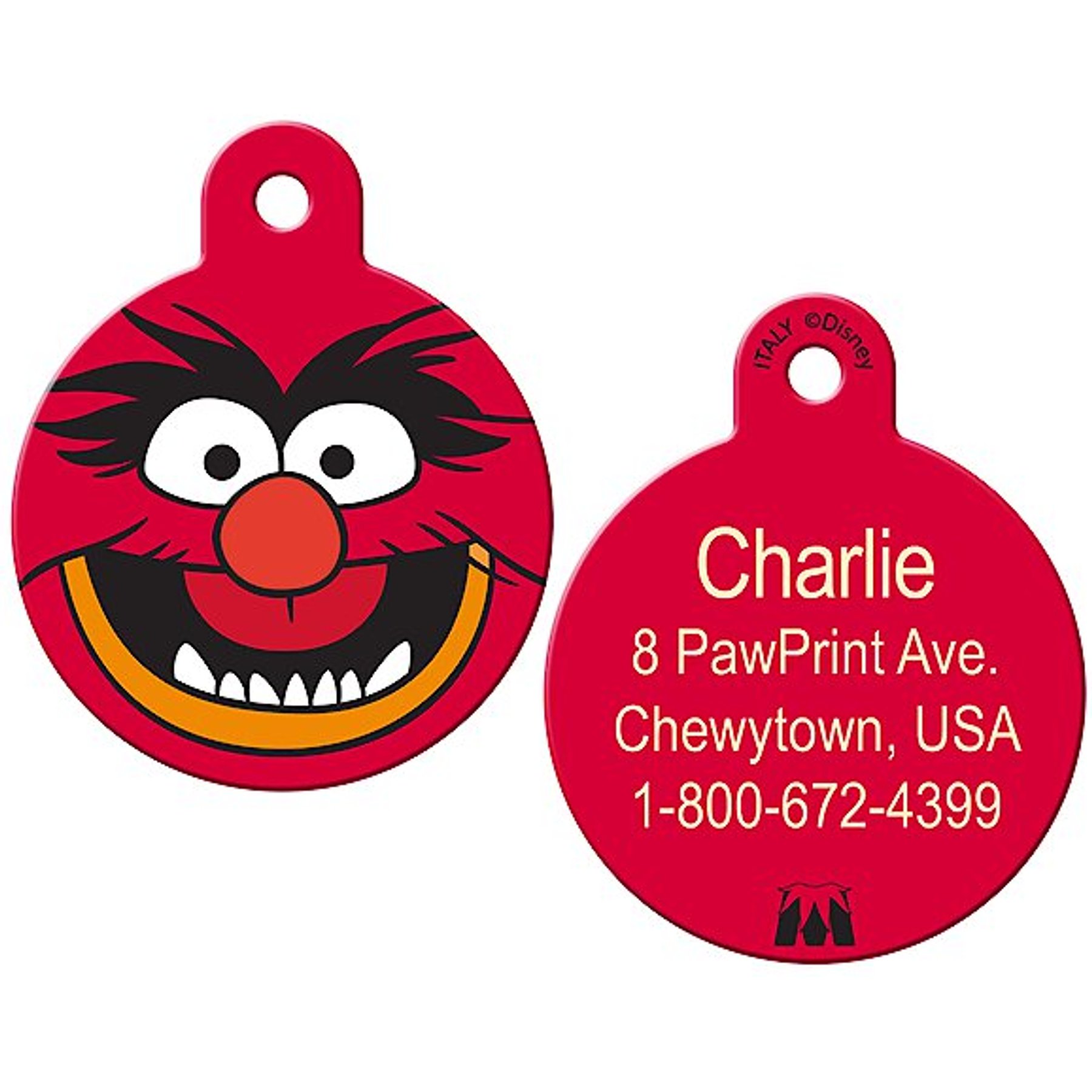 Disney's Muppets Monster Circle Personalized Dog & Cat ID Tag Quick-Tag