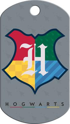 Show full view: Quick-Tag Harry Potter Hogwarts Crest Dog ID Tag slide 1 of 2