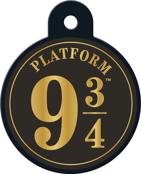 Quick-Tag Harry Potter Nine & Three-Quarters Dog ID Tag