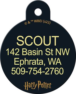 Show full view: Quick-Tag Harry Potter Nine & Three-Quarters Dog ID Tag slide 2 of 2
