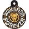 Show in main carousel: Quick-Tag Marvel Black Panther Wakanda Forever Circle Dog ID Tag slide 1 of 2