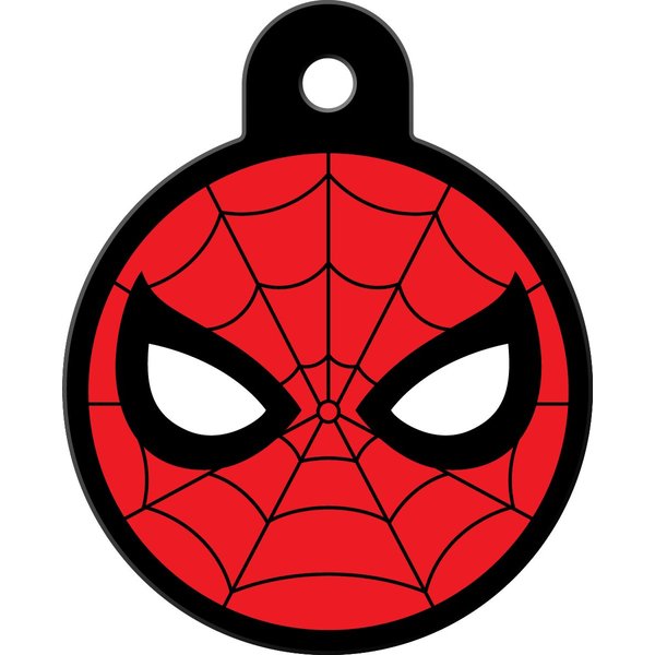 Quick-Tag Marvel Spiderman Eyes Circle Dog ID Tag
