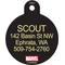 Show in main carousel: Quick-Tag Marvel Spiderman Eyes Circle Dog ID Tag slide 2 of 2