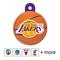Show in main carousel: Quick-Tag NBA Circle Personalized Dog & Cat ID Tag, Large, LA Lakers slide 1 of 5