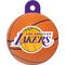 Show in main carousel: Quick-Tag NBA Circle Personalized Dog & Cat ID Tag, Large, LA Lakers slide 4 of 5