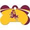 Show in main carousel: Quick-Tag NCAA Bone Personalized Dog ID Tag, Large, Arizona State Sun Devils slide 4 of 5