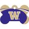 Show in main carousel: Quick-Tag NCAA Bone Personalized Dog ID Tag, Large, Washington Huskies slide 3 of 4