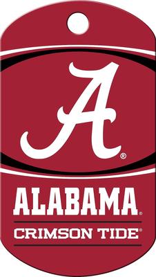 Show full view: Quick-Tag NCAA Military Personalized Dog ID Tag, Large, Alabama Crimson Tide slide 3 of 4