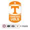 Show in main carousel: Quick-Tag NCAA Military Personalized Dog ID Tag, Large, Tennessee Volunteers slide 1 of 4