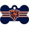 Show in main carousel: Quick-Tag NFL Bone Personalized Dog ID Tag, Large, Chicago Bears slide 1 of 4